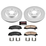 Power Stop 06-11 Buick Lucerne Front Z17 Evolution Geomet Coated Brake Kit - CRK1437