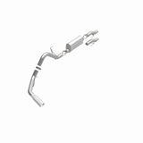 MagnaFlow 11 Ford F-150 3.7L/5.0L/6.2L SS Catback Exhaust Single Rear Side Exit w/ 4in SS Tips - 15000