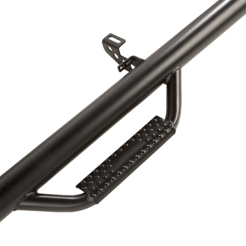 Rugged Ridge Spartan Nerf Bar Textured Black 18-20 Jeep Wrangler JL 4 Door - 11596.04