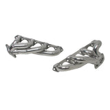 BBK 87-95 Ford F150 Truck 5.0 302 Shorty Unequal Length Exhaust Headers - 1-5/8 Silver Ceramic - 35100