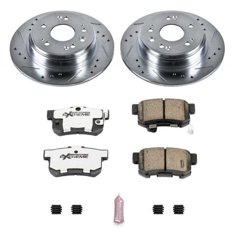Power Stop 02-04 Honda CR-V Rear Z26 Street Warrior Brake Kit - K6172-26