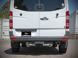 aFe Vulcan Series 3in 304SS DPF-Back Exhaust w/ Polished Tip 14-18 Mercedes-Benz Sprinter 2500 - 49-36502-P