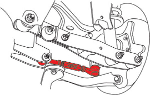 SPC Performance 08-16 Subaru Impreza / 13-20 & 2022+ BRZ/Toyota 86 Rear Adjustable Toe Arm - Each - 67655