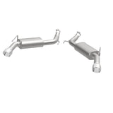 MagnaFlow Street Series Axle Back 14-15 Chevy Camaro 6.2L V8 SS Polished Dual Split Rear Exit - 19185