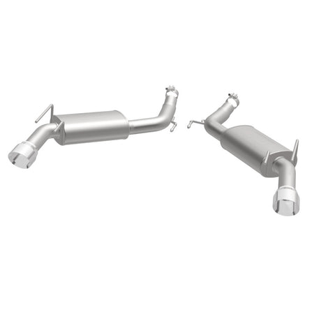 MagnaFlow Street Series Axle Back 14-15 Chevy Camaro 6.2L V8 SS Polished Dual Split Rear Exit - 19185