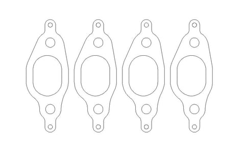 Cometic VW 1.8L 8V 77-99 Exhaust Set .030 inch MLS Head Gasket 1.060 inch X 1.480 inch Port - C4163-030