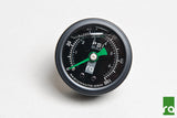 Radium Engineering 0-100 PSI Fuel Pressure Gauge With 90 Degree Adapter - 20-0407