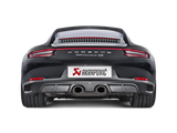 Akrapovic 16-17 Porsche 911 Carrera S/4/4S/GTS (991.2) Slip-On Line (Titanium) w/ Titanium Tips - S-PO/TI/5H