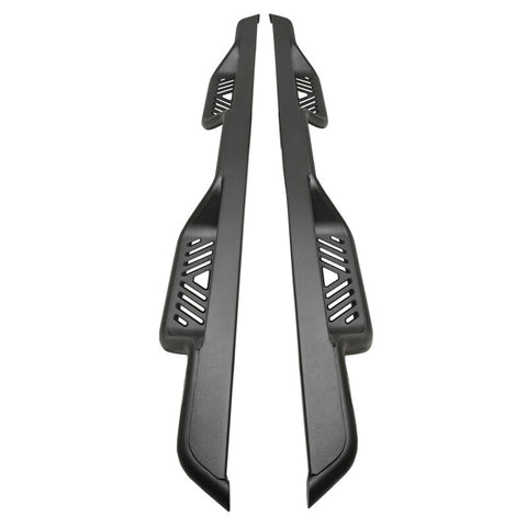 Westin 19-22 Chevrolet Silverado / GMC Sierra Crew Cab Outlaw Nerf Step Bars - Textured Black - 20-14135