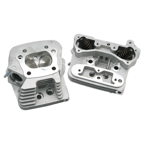 S&S Cycle 84-99 BT Performance Replacement Low Compression 82cc Cylinder Heads - Natural - 106-3466