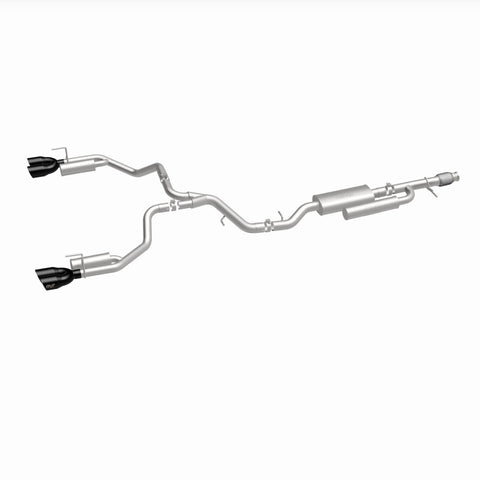 MagnaFlow 2021 Chevrolet Tahoe V8 5.3L Street Series Cat-Back Exhaust - Black Chrome Tips - 19541