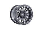 Weld UTV RF Series Raptor U500 15x8 Raptor Beadlock 4x136 4BS Satin BLK - U500B8042400