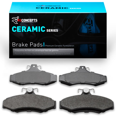 R1 97-04 Mitsubishi Diamante Rear Ceramic Brake Pads - 2310-0724-00