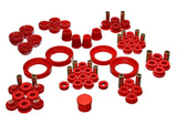 Energy Suspension 92-96 Honda Prelude Red Hyper-Flex Master Bushing Set - 16.18106R