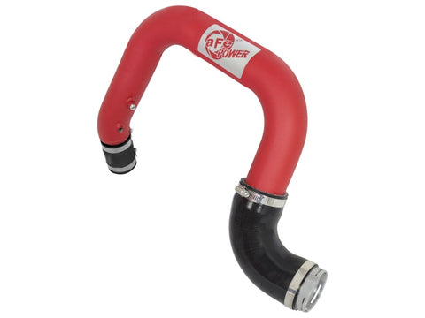 aFe BladeRunner 2.5in Red IC Tube Hot Side w/ Coupling & Clamp Kit 2016 GM Colorado/Canyon 2.8L - 46-20268-R