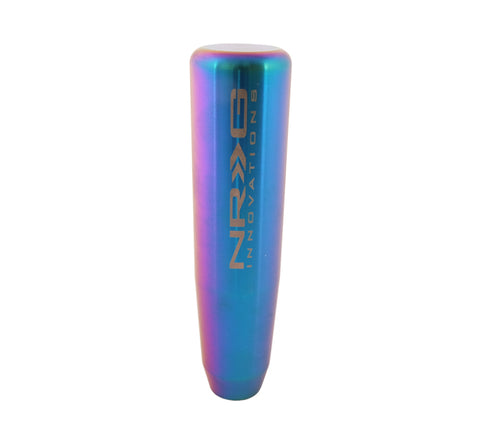 NRG Universal Short Shifter Knob - 5in. Length / Heavy Weight 1.27Lbs. - Multi Color/Neochrome - SK-480MC