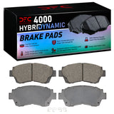 DFC 90-03 Toyota Sienna Front 4000 Hybridynamic Brake Pads - 4000-0476-00