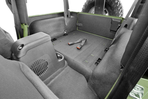 Husky Liners 97-06 Jeep Wrangler TJ / 04-06 LJ (w/Ctr Cnsl w/o Heat Shld) Guardian Impact Jeep Liner - HBTTJ97F