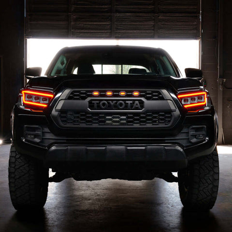 Oracle 16-23 Toyota Tacoma Lensless LED Headlights - 8700-TAC