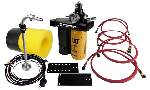 Aeromotive Fuel Pump 08-10 6.4L Ford Powerstroke Complete Kit - 11817