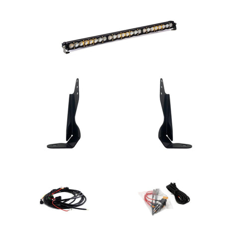 Baja Designs 2020+ GMC 2500/3500 30in Grille LED Light Bar Kit S8 Driving Combo - 447850