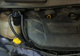 J&L 13-18 Ford Escape 2.0 EcoBoost 2.0 Oil Separator 3.0 Passenger Side - Black Anodized - 3038P-B