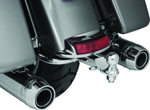 Kuryakyn Receiver Hitch  14-up Touring Models Black & Chrome - 7657