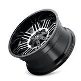 ION Type 144 20x9 / 8x170 BP / 18mm Offset / 125.2mm Hub Black/Machined Wheel - 144-2970B18