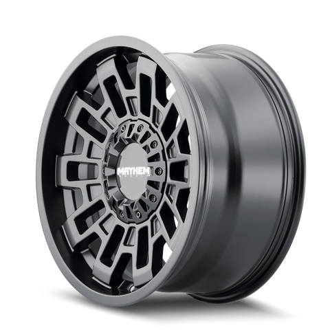 Mayhem 8113 Cortex 20x9 / 8x170 BP / 0mm Offset / 125.2mm Hub Matte Black Wheel - 8113-2970MB