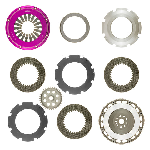 Exedy 1993-1997 Porsche 911 H6 Hyper Triple Carbon-R Clutch Rigid Disc Pull Type Cover - PM013SBMC1