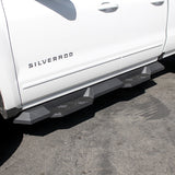 Westin/HDX 07-18 Chevy/GMC Silv/Sierra 15/25/3500 Ext/Dbl Xtreme Nerf Step Bars - Textured Black - 56-23715