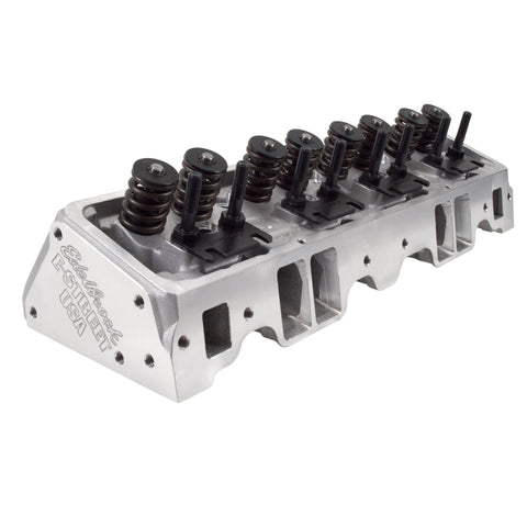Edelbrock Cylinder Head E-Street SB Chevrolet 64cc (Complete Pair) - 5089