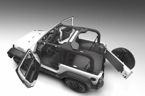 Husky Liners 11-17 Jeep Wrangler JK 2dr (Incl. Heat Shields) Guardian Impact Jeep Liner - HBTJK11F2