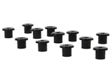 Whiteline 76-86 Jeep CJ7 Spring Eye Front/Rear and Shackle Bushing Kit - W72315