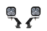 Diode Dynamics 19-21 Ford Ranger Sport SS3 LED Ditch Light Kit - White Combo - DD6583