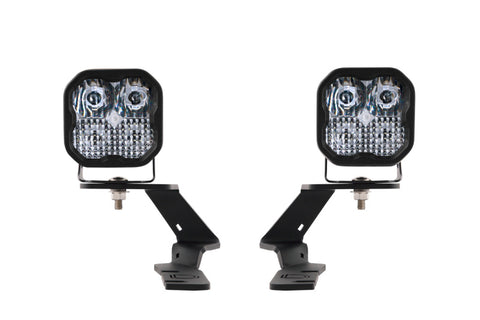 Diode Dynamics 19-21 Ford Ranger Sport SS3 LED Ditch Light Kit - White Combo - DD6583