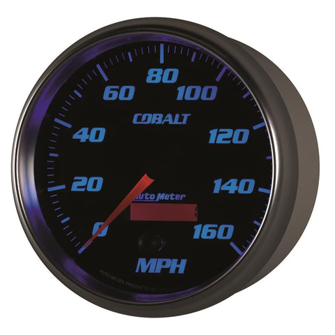 Autometer Cobalt 5in 160mph In-Dash Electronic Programmable Speedometer - 6289