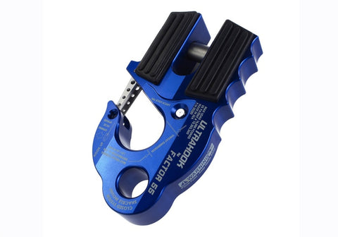 Ford Racing Factor 55 UltraHook w/Rope Guard - Blue - M-1821-UHB