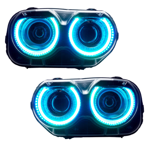Oracle Dodge Challenger 15-21 Halo Kit - ColorSHIFT w/ BC1 Controller - 2268-335