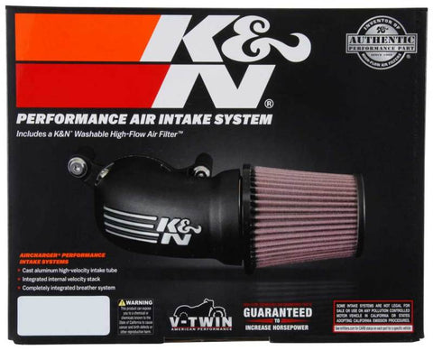 K&N 08-17 Harley-Davidson Touring Models Performance Air Intake System - 57-1134