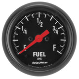 Autometer Z Series 0-280Ohm 2-1/16in. Programmable Fuel Level Gauge - 2656