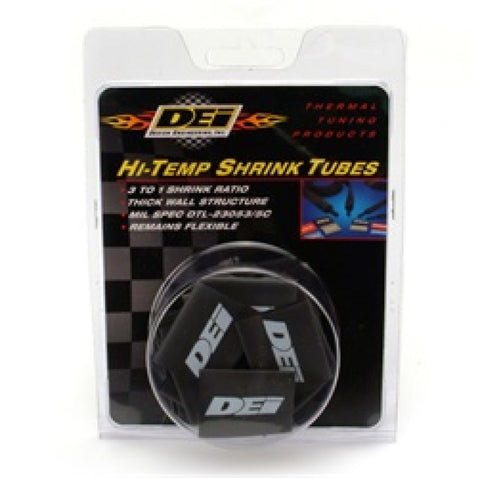 DEI Hi-Temp Shrink Tube 18mm x 1.5in - Black - 10810