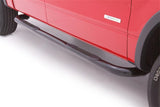 Lund 2019 Chevy Silverado 1500 Crew Cab 3in. Round Bent SS Nerf Bars - Black - 22587916