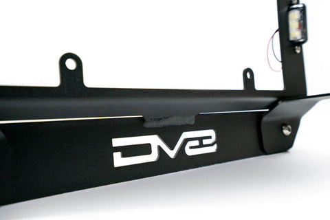 DV8 Offroad 18-22 Jeep Wrangler JL Spare Tire Delete Kit w/Light Mounts - TSJL-03