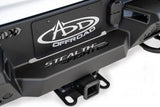 Addictive Desert Designs 2021 Dodge RAM 1500 TRX Stealth Fighter Rear Bumper - Hammer Black - R620081280103