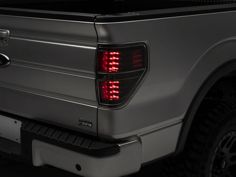 Raxiom 09-14 Ford F-150 Styleside LED Tail Lights- Blk Housing (Clear Lens) - T542842