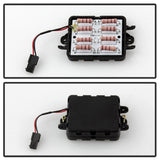 Spyder 04-08 Ford F-150 Projector Tail Lights - Light Bar DRL LED - Black ALT-YD-FF15004V2-LBLED-BK - 5084170