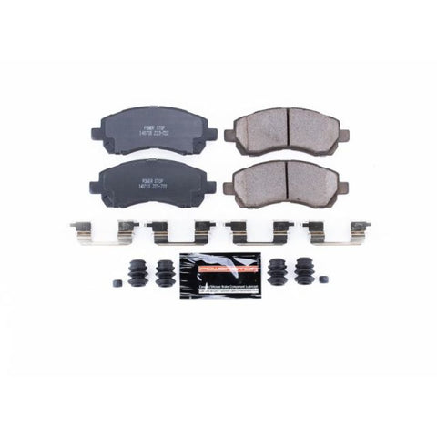 Power Stop 97-01 Subaru Impreza Front Z23 Evolution Sport Brake Pads w/Hardware - Z23-722
