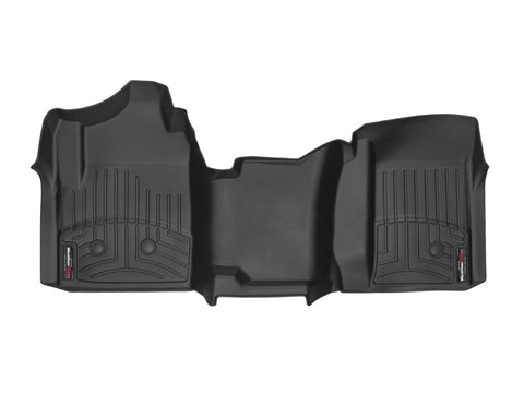 WeatherTech 15-18 Chevrolet Silverado 3500 w/o Floor Shifter Vinyl Front FloorLiner - Black - 4410871V