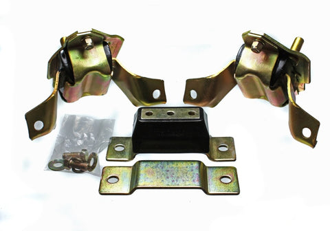 Energy Suspension 84-95 Ford Mustang 5.0 (302c.i.) V8 Black Motor & Transmission Mount Set - 4.1124G